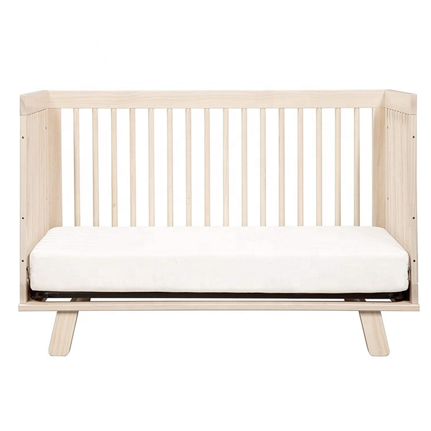 Baby Crib with Conversion Kit and Height Adjustable